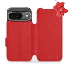 Hülle für Google Pixel 9 - Farbe Red Leather