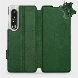 Hülle für Sony Xperia 1 III - Farbe Green Leather