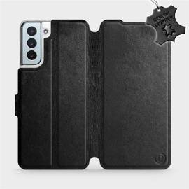 Hülle für Samsung Galaxy S21 Plus - Farbe Black Leather