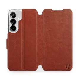 Hülle für Samsung Galaxy S25 - Farbe Brown&Gray