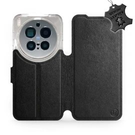 Hülle für Vivo X300 pro - Farbe Black Leather