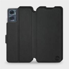 Hülle für Motorola Moto E22i - Farbe Schwarz mit Schwarz