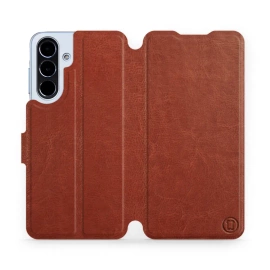 Hülle für Samsung Galaxy A56 5G - Farbe Brown&Orange