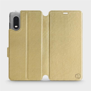 Hülle für Samsung Galaxy Xcover Pro - Farbe Gold&Orange