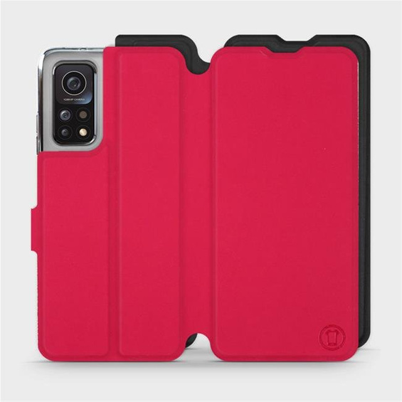 Hülle für Xiaomi Mi 10T - Farbe Rot mit Schwarz