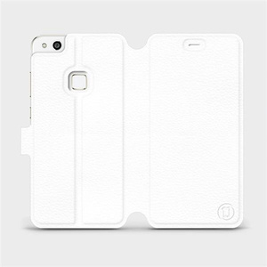 Hülle für Huawei P10 Lite - Farbe White&Orange