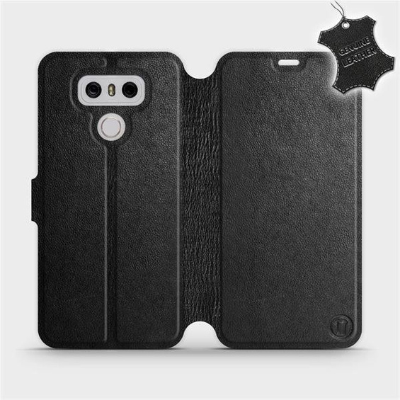 Hülle für LG G6 - Farbe Black Leather