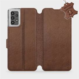 Hülle für Samsung Galaxy A32 4G - Farbe Brown Leather