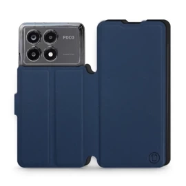 Hülle für Xiaomi POCO X6 Pro - Farbe Marine mit Schwarz