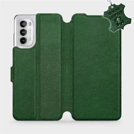 Hülle für Motorola Moto G82 5G - Farbe Green Leather