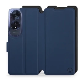 Hülle für OPPO A60 - Farbe Marine mit Schwarz
