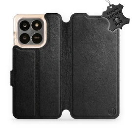 Hülle für Huawei Honor X7d - Farbe Black Leather