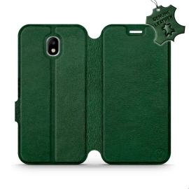 Hülle für Samsung Galaxy J5 2017 - Farbe Green Leather