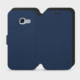 Hülle für Samsung Galaxy A3 2017 - Farbe Marine mit Schwarz