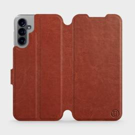 Hülle für Samsung Galaxy A14 4G - Farbe Brown&Orange