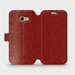 Hülle für Samsung Galaxy A5 2017 - Farbe Brown&Orange