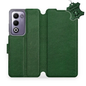 Hülle für OPPO A5m - Farbe Green Leather
