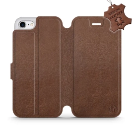 Hülle für Apple iPhone SE 2020 - Farbe Brown Leather