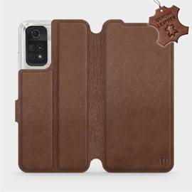 Hülle für Xiaomi POCO M4 Pro 4G - Farbe Brown Leather