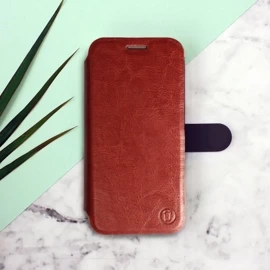 Hülle für Samsung Galaxy M55 5G - Farbe Brown&Gray