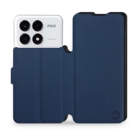 Hülle für Xiaomi POCO F6 Pro - Farbe Marine mit Schwarz
