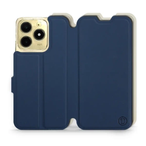 Hülle für Realme C61 - Farbe Marineblau mit Platin