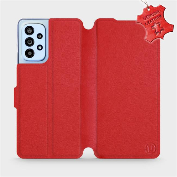 Hülle für Samsung Galaxy A53 5G - Farbe Red Leather