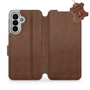 Hülle für Samsung Galaxy A17 5G - Farbe Brown Leather
