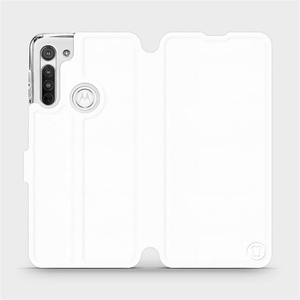 Hülle für Motorola Moto G8 - Farbe White&Gray