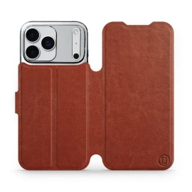 Hülle für Apple iPhone 17 Pro Max - Farbe Brown&Orange