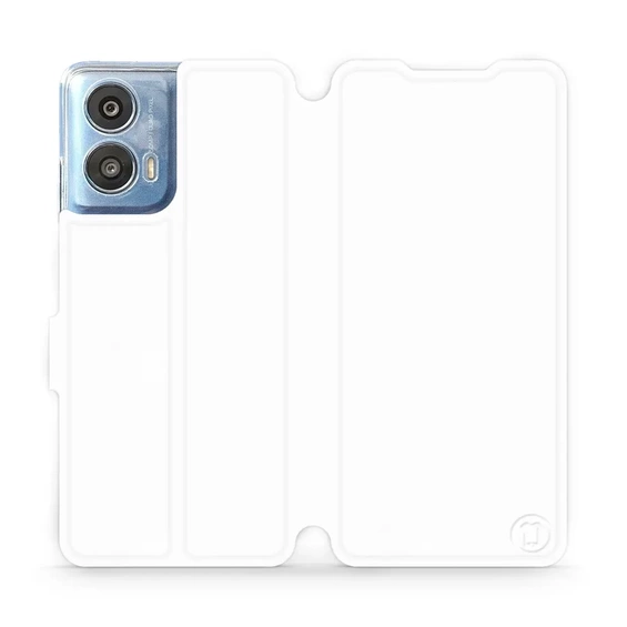 Hülle für Motorola Moto G24 Power - Farbe White&Orange