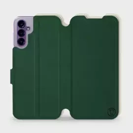 Hülle für Samsung Galaxy A14 5G - Farbe Grün mit Platin
