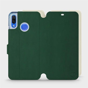 Hülle für Huawei Nova 3 - Farbe Grün mit Platin