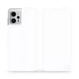Hülle für Motorola Moto G23 - Farbe White&Gray