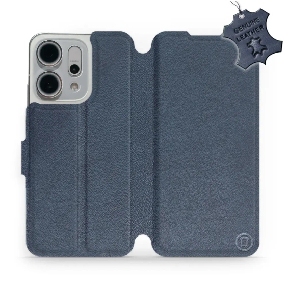 Hülle für OPPO Reno 14 5G - Farbe Blue Leather