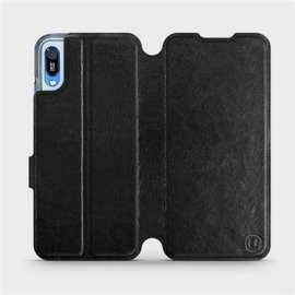 Hülle für Huawei Y6 2019 - Farbe Black&Orange