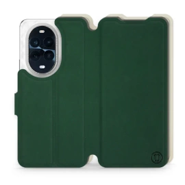 Hülle für Huawei Nova 13 Pro - Farbe Grün mit Platin