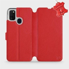 Hülle für Samsung Galaxy M21 - Farbe Red Leather