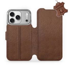 Hülle für Apple iPhone 17 Pro - Farbe Brown Leather