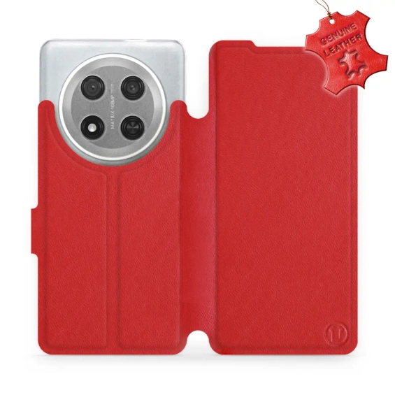 Hülle für Huawei Honor Magic7 Lite 5G - Farbe Red Leather