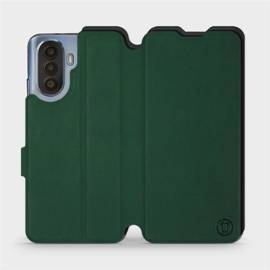 Hülle für Huawei Nova Y70 - Farbe Grün mit Schwarz