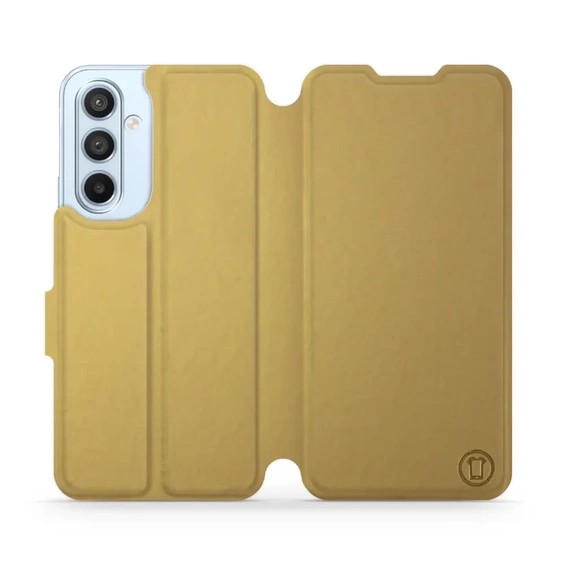 Hülle für Samsung Galaxy A54 - Farbe Gold&Orange