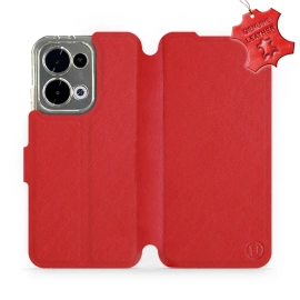 Hülle für OPPO Reno 13 - Farbe Red Leather