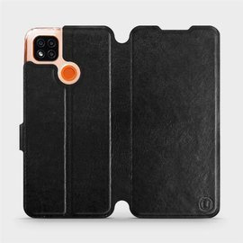 Hülle für Xiaomi Redmi 9C - Farbe Black&Orange
