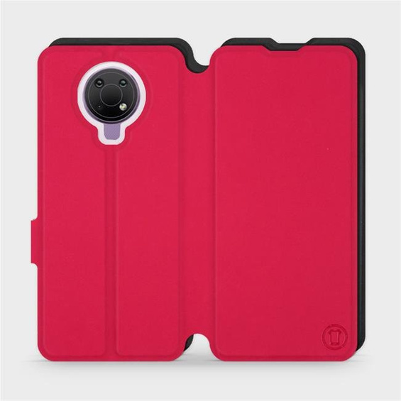 Hülle für Nokia G10 - Farbe Rot mit Schwarz