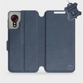 Hülle für Samsung Galaxy Xcover 5 - Farbe Blue Leather