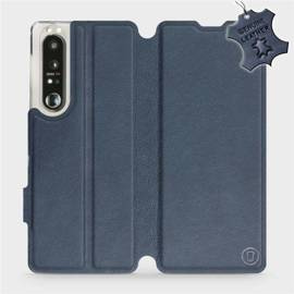 Hülle für Sony Xperia 1 III - Farbe Blue Leather