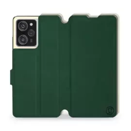 Hülle für Xiaomi Poco X5 Pro 5G - Farbe Grün mit Platin