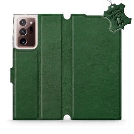 Hülle für Samsung Galaxy Note 20 Ultra - Farbe Green Leather