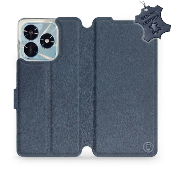 Hülle für Huawei Honor X5c Plus - Farbe Blue Leather